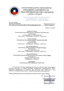ZAPROSZENIE ZZ - BEŁCHATÓW 15 MAJ 2017