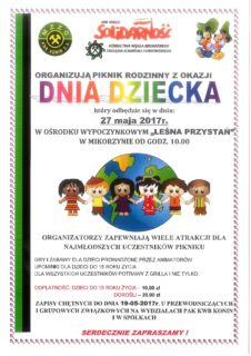 DZIEŃ DZIECKA 2017