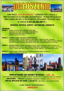 KOMUNIKAT TRÓJMIASTO